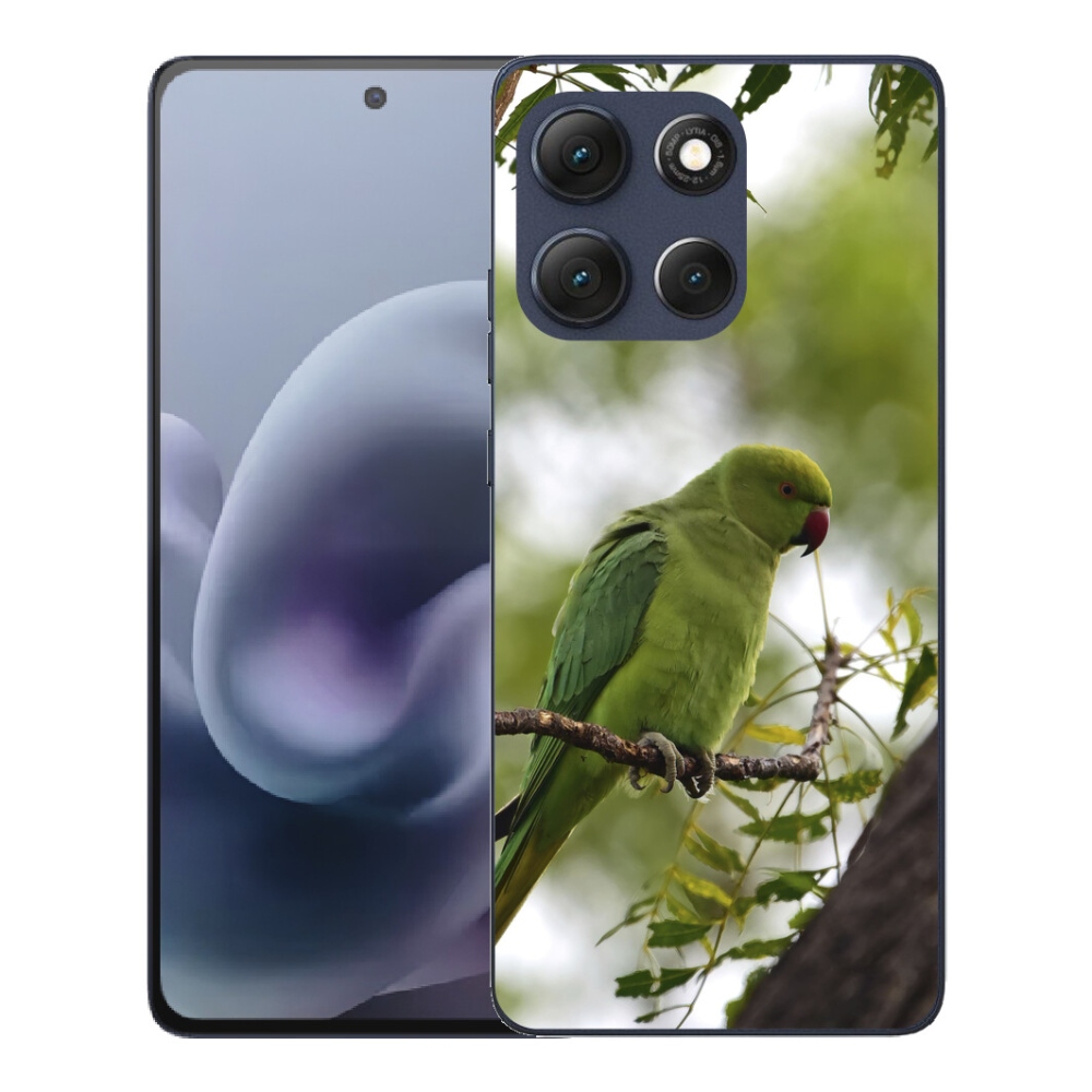 mmCase géltok a Motorola Moto G86 5G-hez – zöld papagáj