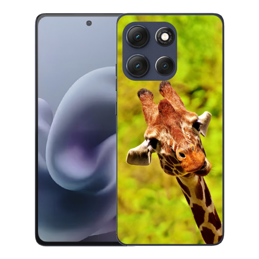 mmCase gélhuzat a Motorola Moto G86 5G-hez – zsiráf