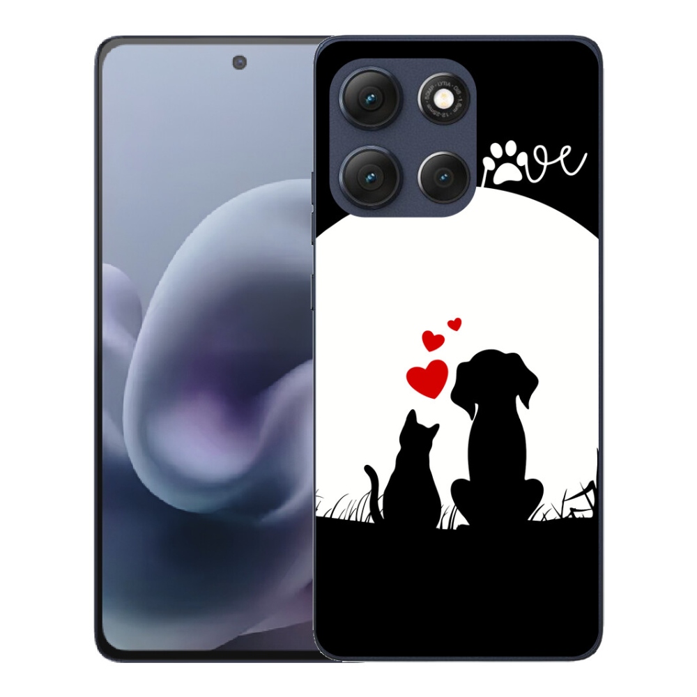 mmCase gélhuzat a Motorola Moto G86 5G-hez – állatszeretet