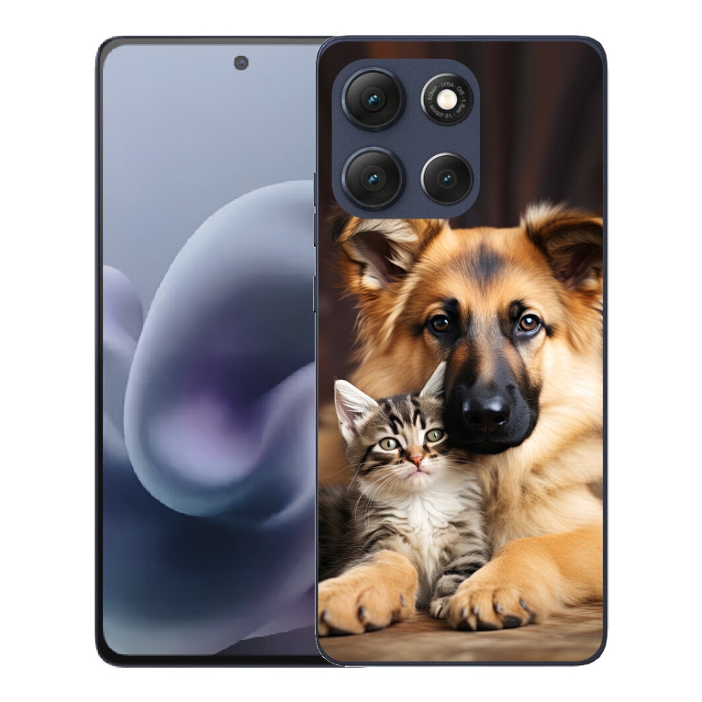 mmCase gél tok a Motorola Moto G86 5G-hez – állati barátság