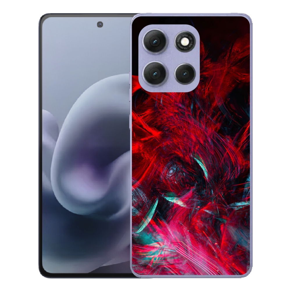 mmCase gél tok a Motorola Moto G86 Power 5G-hez – absztrakt 16