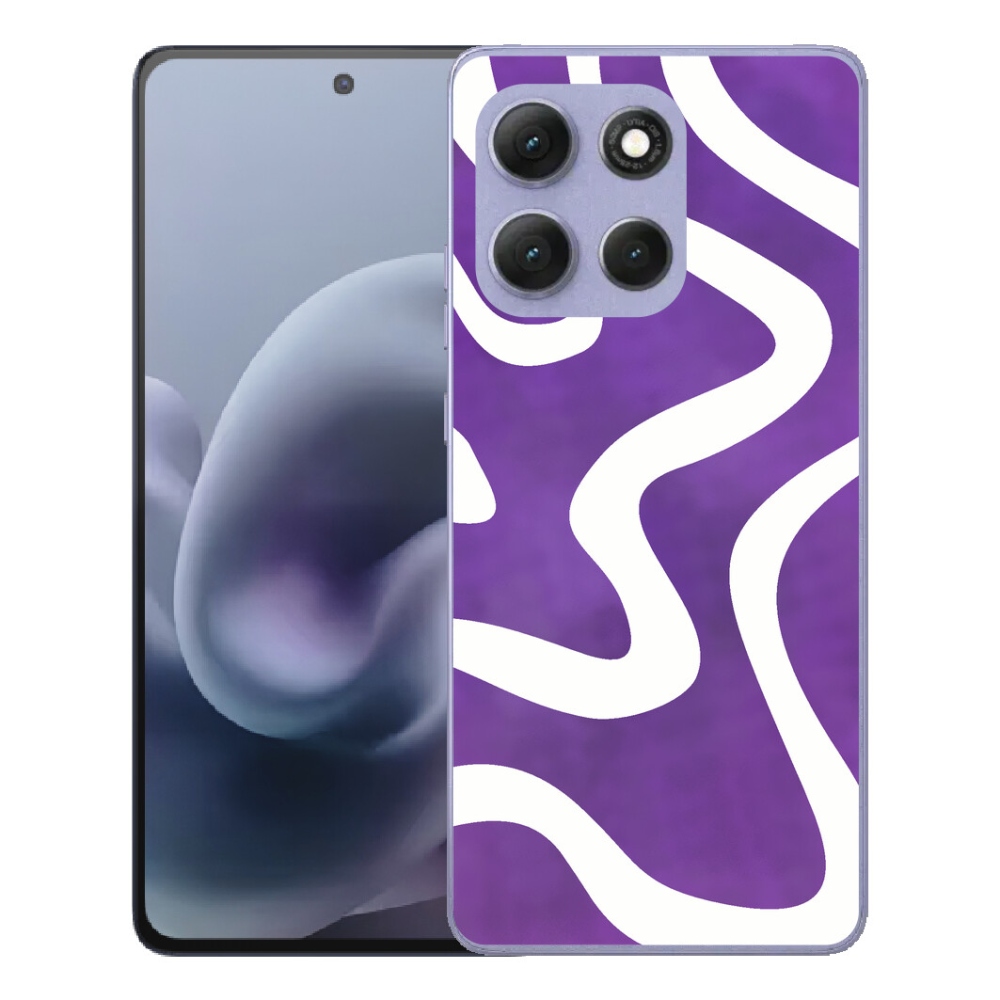 mmCase gél tok a Motorola Moto G86 Power 5G-hez – absztrakt 30