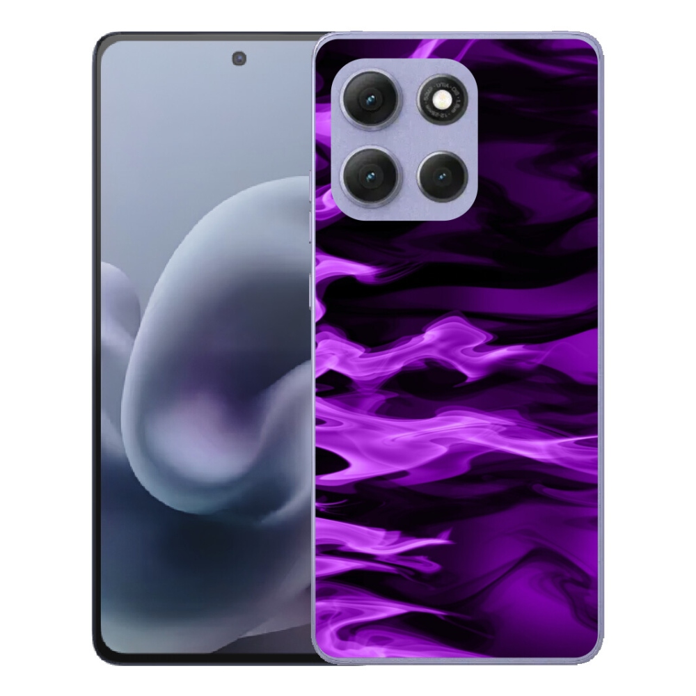 mmCase gél tok a Motorola Moto G86 Power 5G-hez – absztrakt minta 9