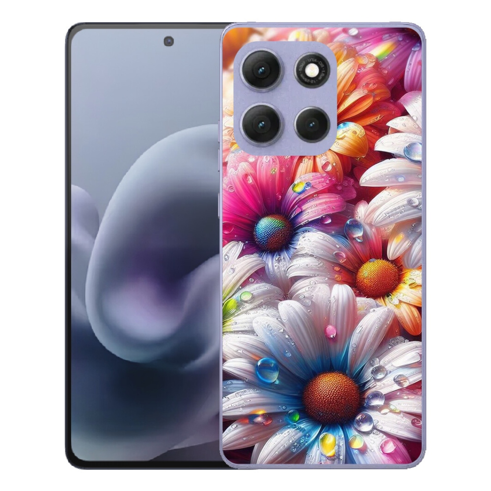 mmCase géltok a Motorola Moto G86 Power 5G-hez – színes margaréták