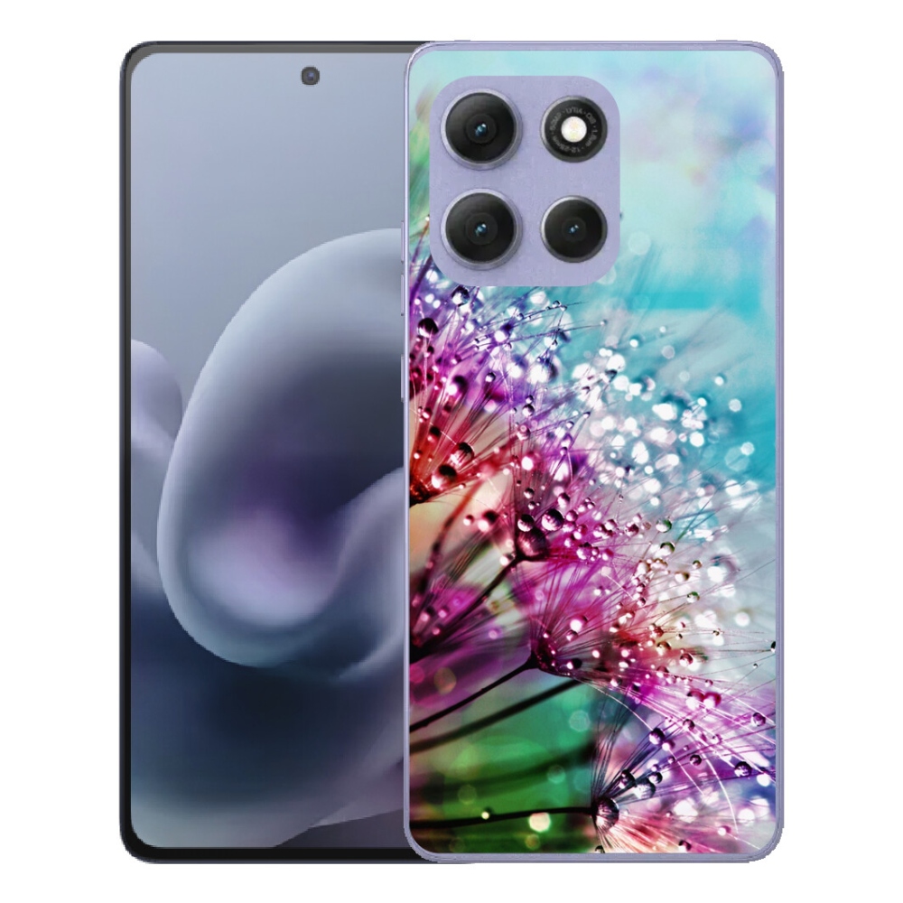 mmCase gél tok a Motorola Moto G86 Power 5G-hez – színes virágok