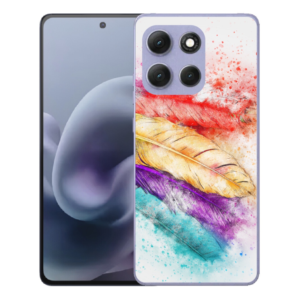 mmCase gél tok a Motorola Moto G86 Power 5G-hez – színes tollak