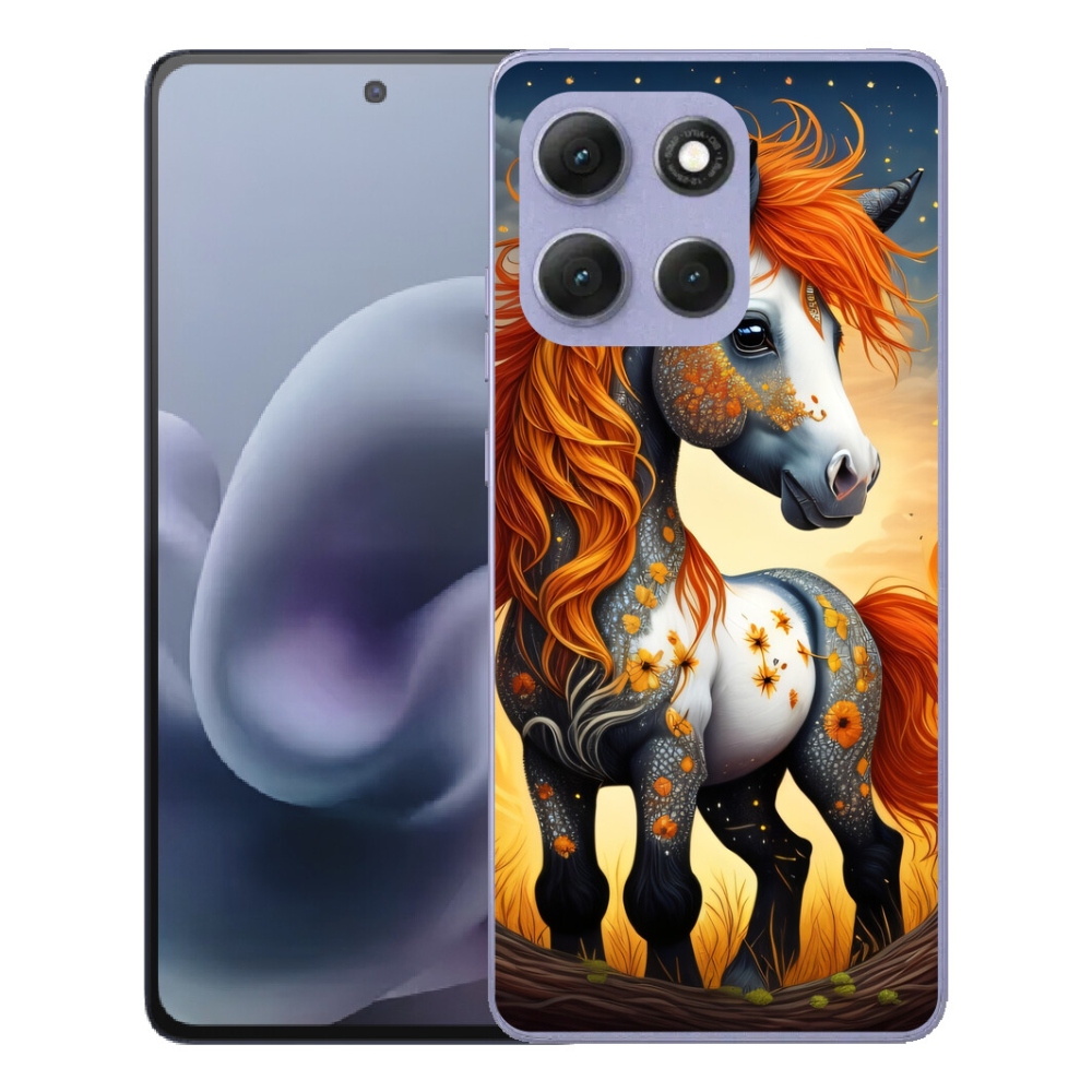 mmCase gél tok a Motorola Moto G86 Power 5G-hez – színes póni