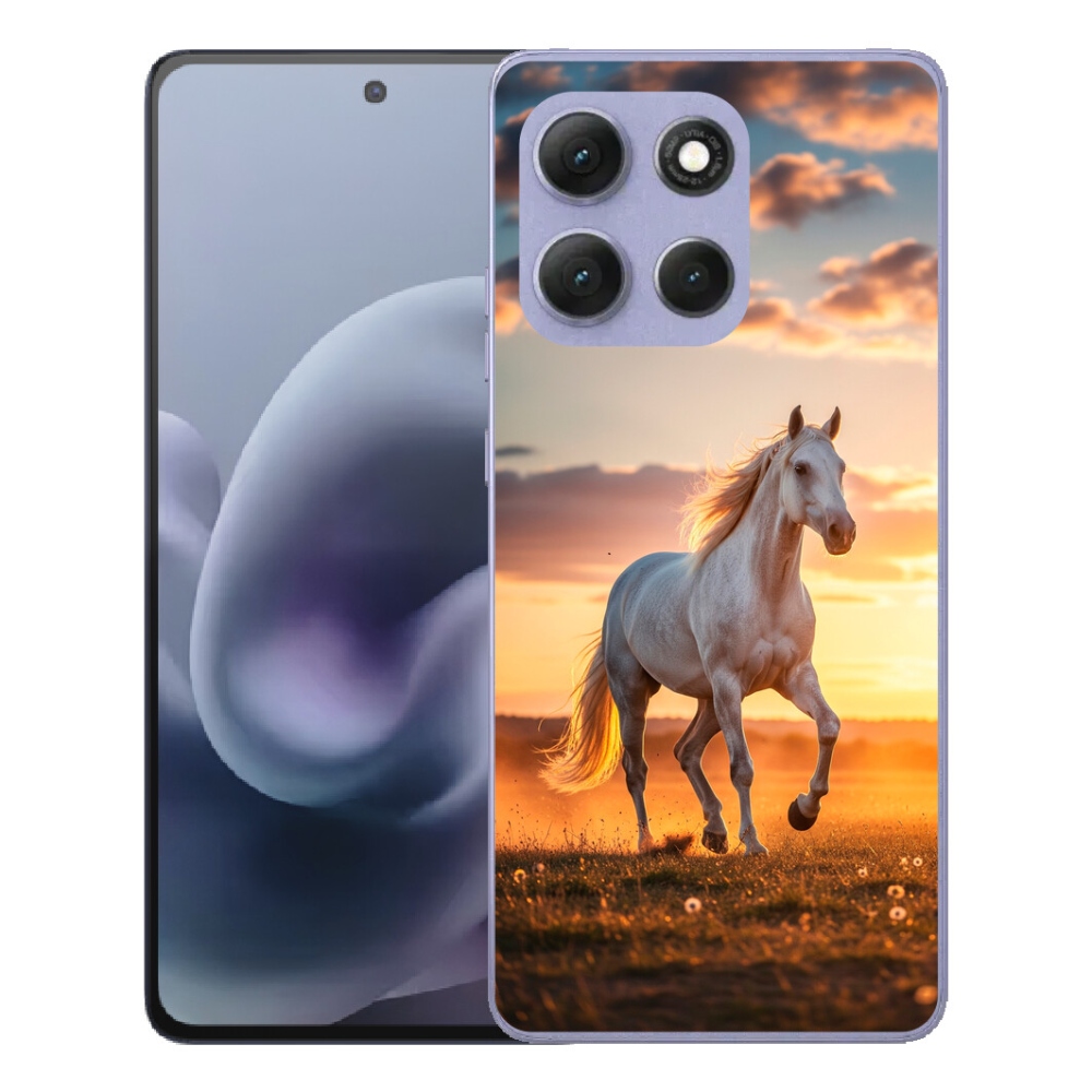 mmCase géltok a Motorola Moto G86 Power 5G-hez – „Futó fehér ló 2”