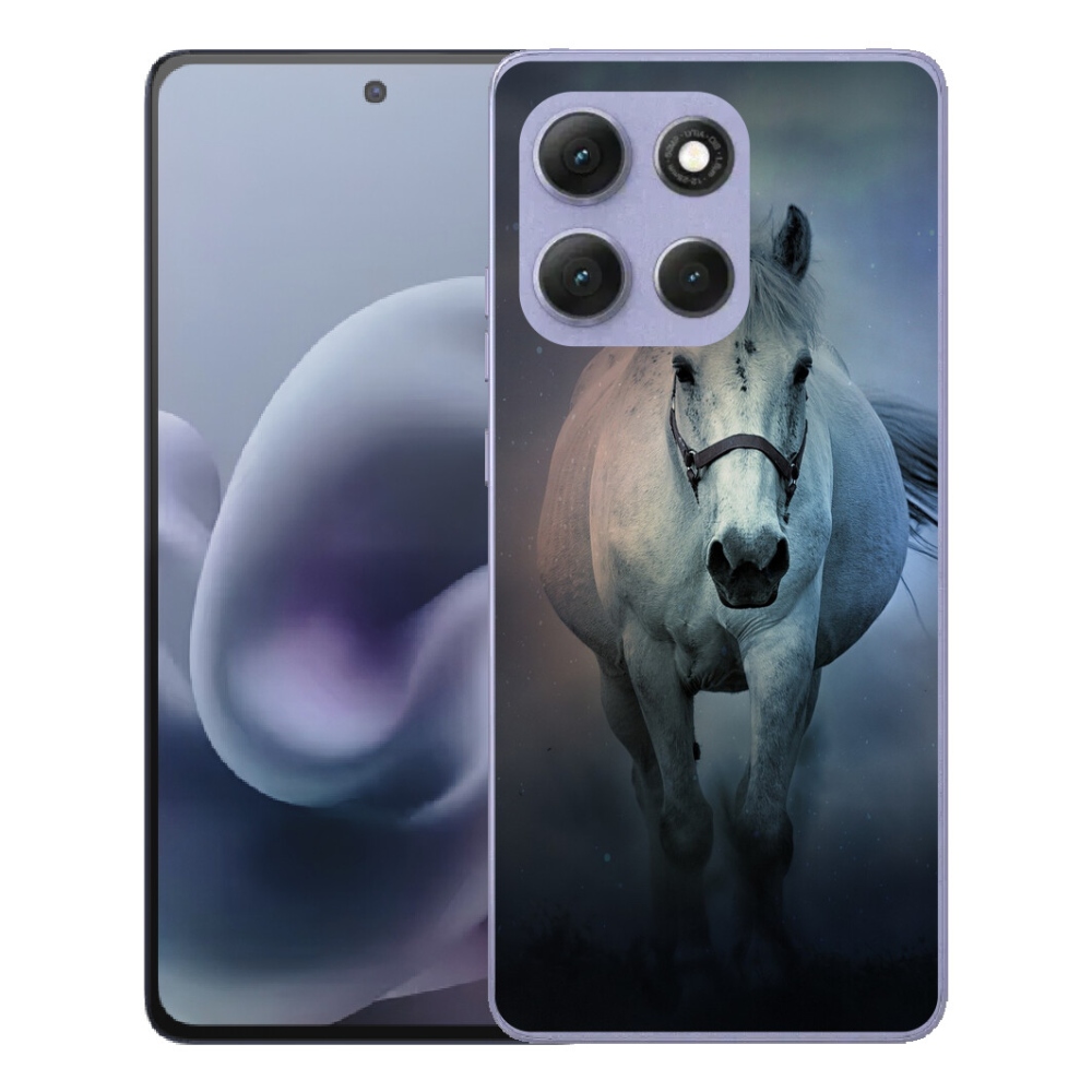mmCase géltok a Motorola Moto G86 Power 5G-hez – futó fehér ló