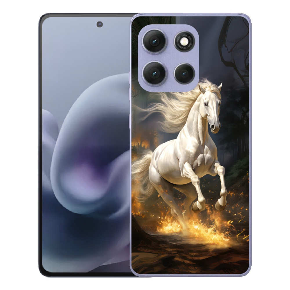 mmCase géltok a Motorola Moto G86 Power 5G-hez – fehér ló 2