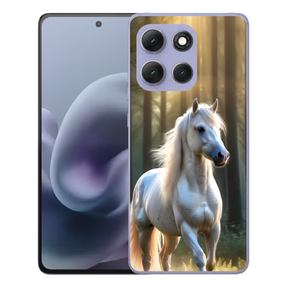 mmCase géltok a Motorola Moto G86 Power 5G-hez – fehér ló 3