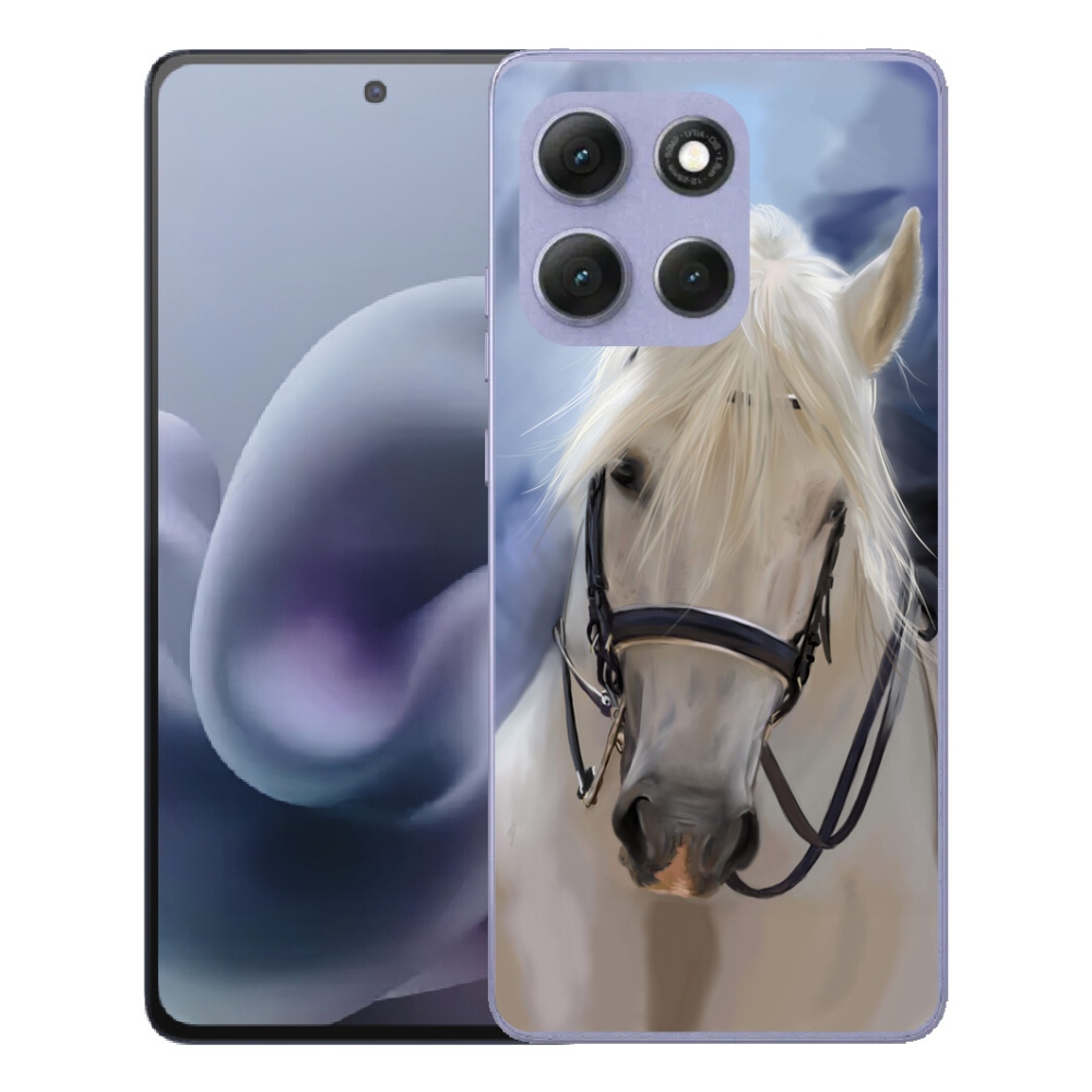 mmCase géltok a Motorola Moto G86 Power 5G-hez – fehér ló