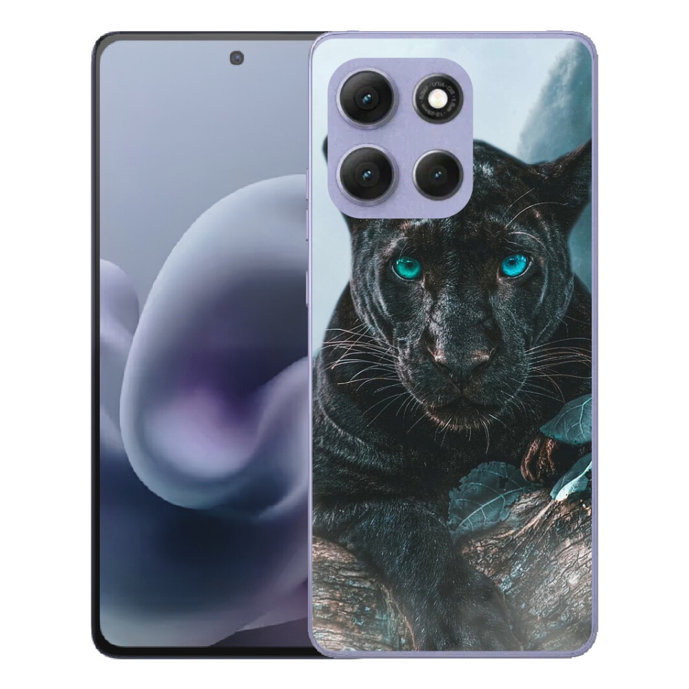mmCase géltok a Motorola Moto G86 Power 5G-hez – fekete párduc