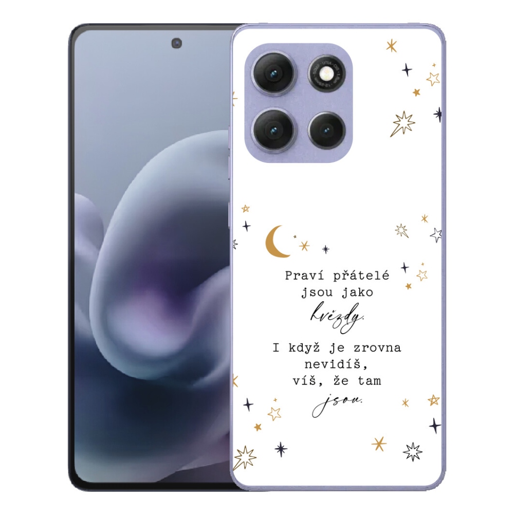mmCase géltok a Motorola Moto G86 Power 5G-hez – idézet 6, fehér háttérrel