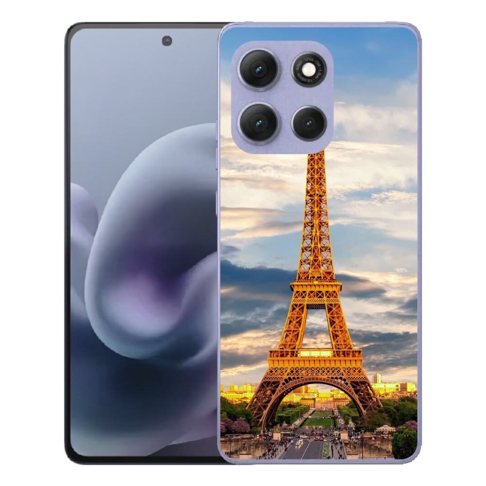mmCase gél tok a Motorola Moto G86 Power 5G-hez – Eiffel-torony 3