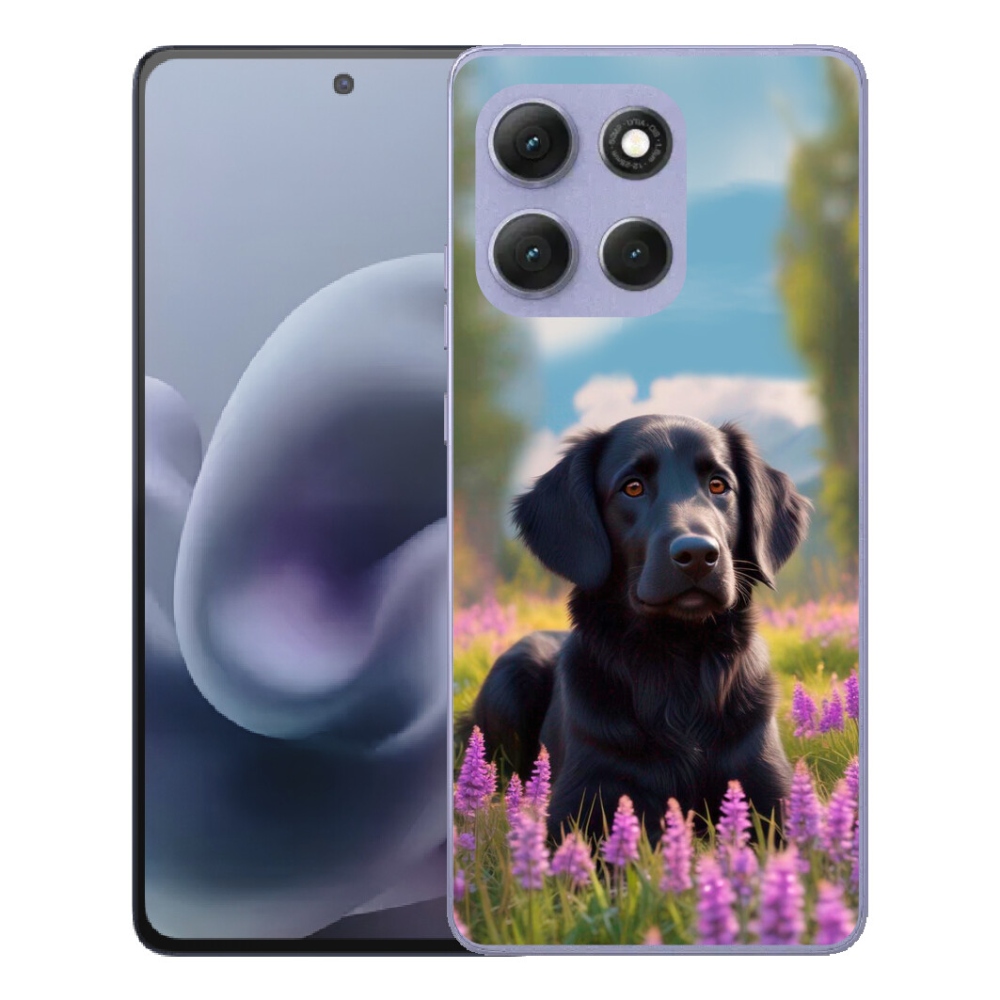 mmCase gélhuzat a Motorola Moto G86 Power 5G-hez – elegáns fekete retriever