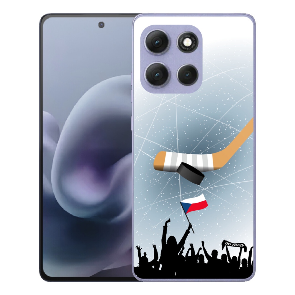 mmCase gél tok a Motorola Moto G86 Power 5G-hez – jégkorongrajongóknak