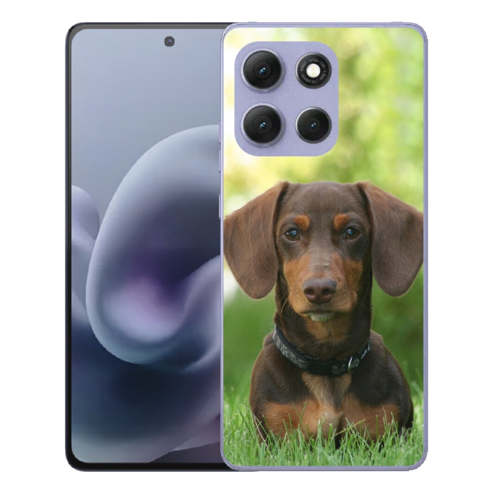 mmCase géltok a Motorola Moto G86 Power 5G-hez – barna tacskó