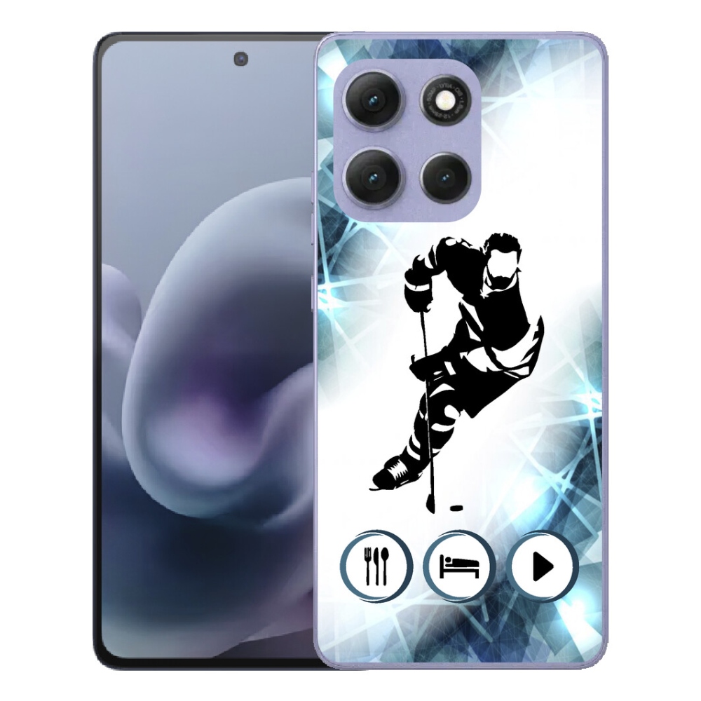 mmCase gél tok a Motorola Moto G86 Power 5G-hez – jégkorong 1
