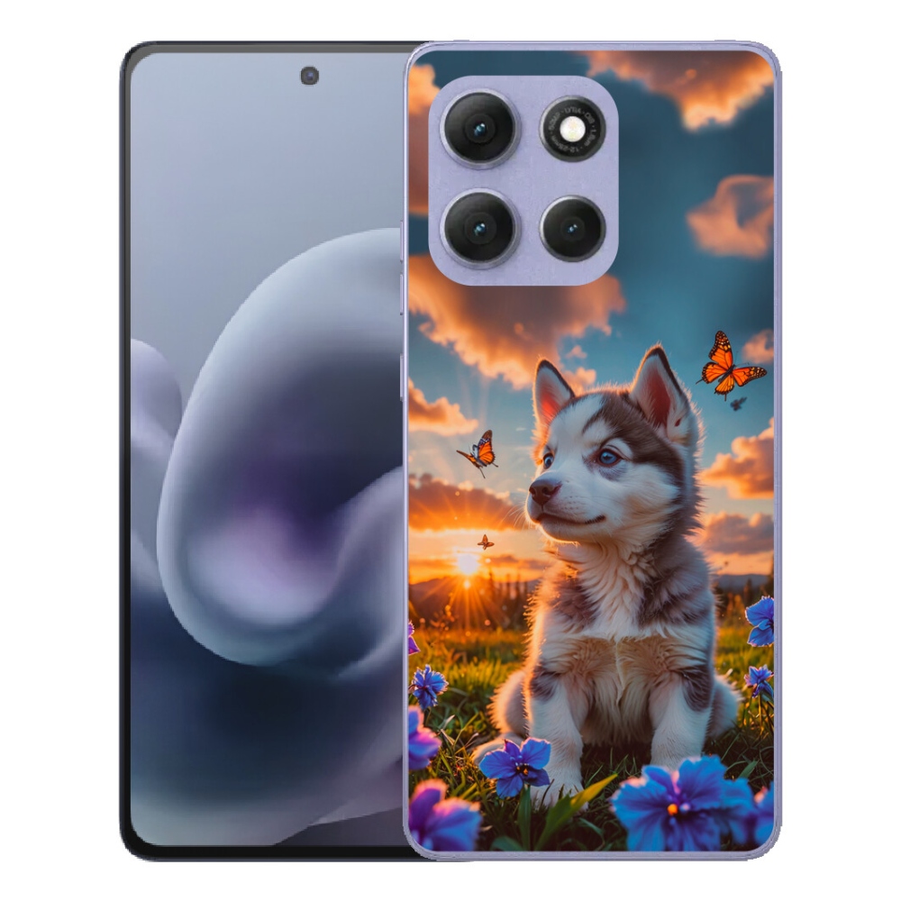 mmCase gél tok a Motorola Moto G86 Power 5G-hez – husky naplementekor