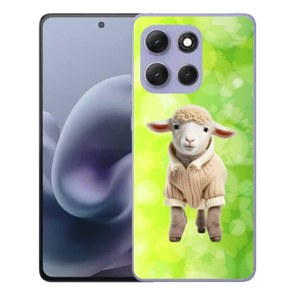 mmCase géltok a Motorola Moto G86 Power 5G-hez – pulóveres bárányka