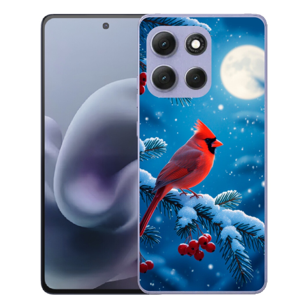 mmCase gél tok a Motorola Moto G86 Power 5G-hez – kardinális piros