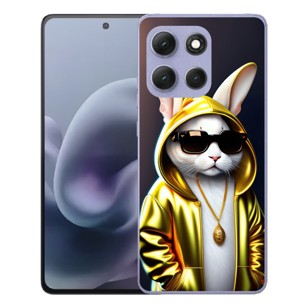 mmCase gél tok a Motorola Moto G86 Power 5G-hez – macska főnök