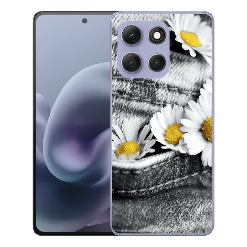 mmCase gél tok a Motorola Moto G86 Power 5G-hez – margaréták