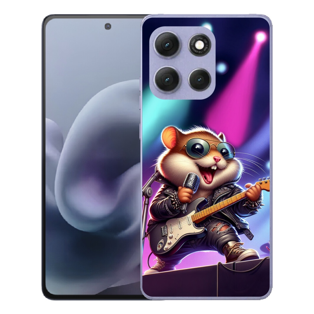 mmCase gél tok a Motorola Moto G86 Power 5G-hez – „rocker” hörcsög