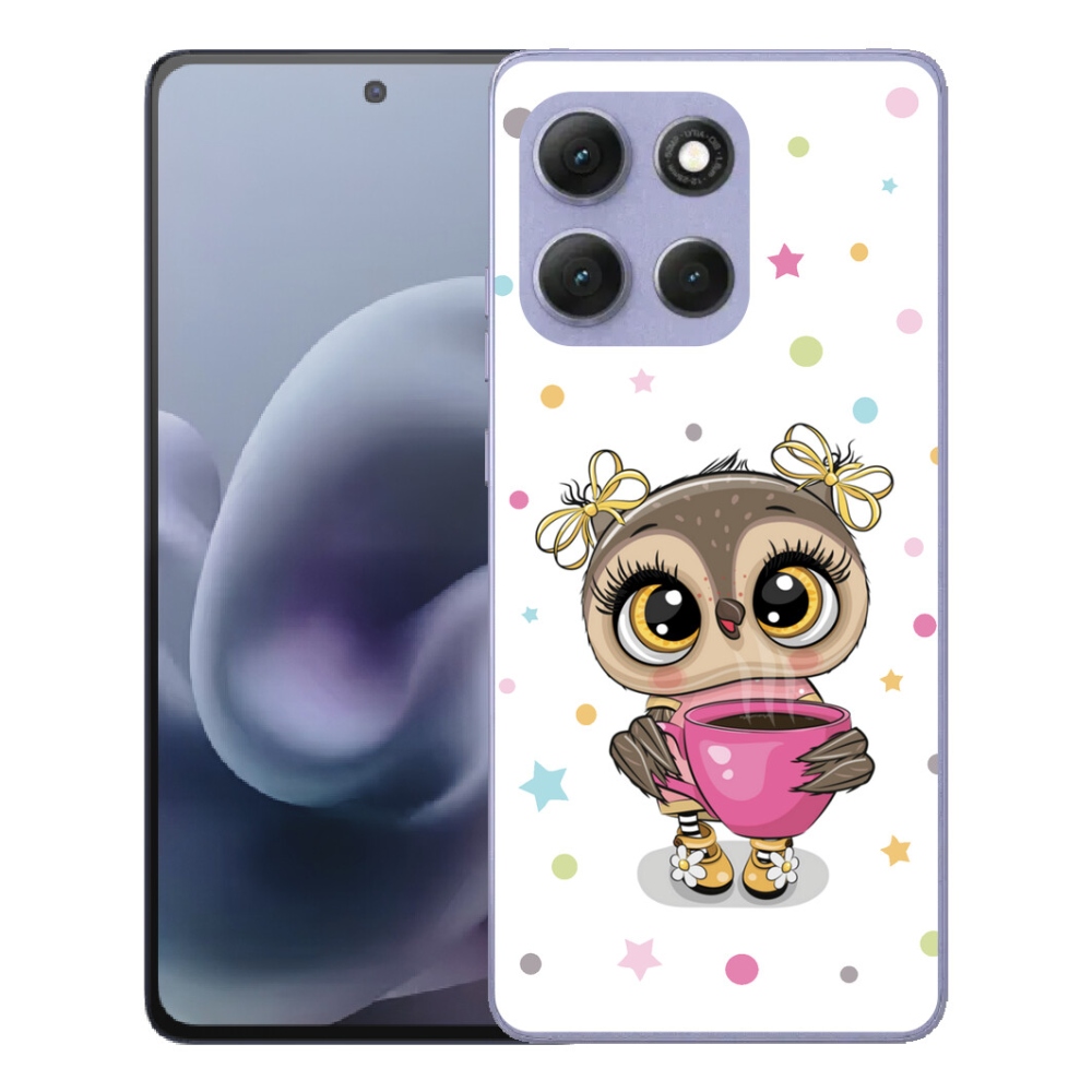 mmCase géltok a Motorola Moto G86 Power 5G-hez – rajzolt bagoly