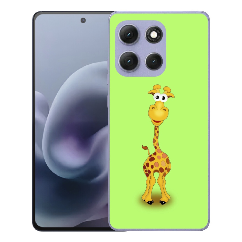 mmCase gél tok a Motorola Moto G86 Power 5G-hez – rajzolt zsiráf