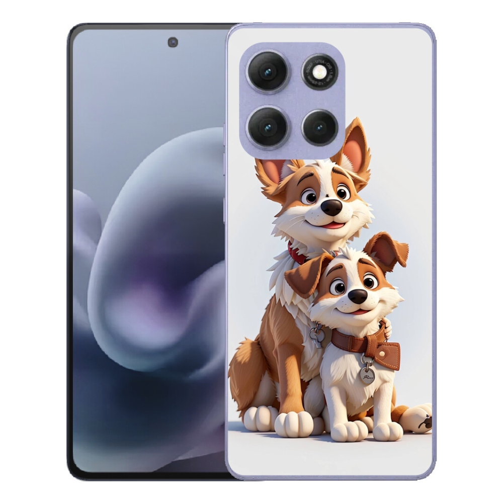 mmCase géltok a Motorola Moto G86 Power 5G-hez – kutyás mintával