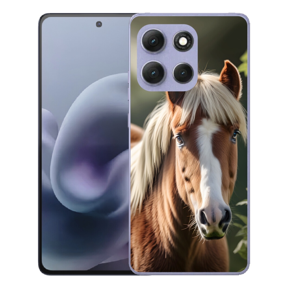 mmCase géltok a Motorola Moto G86 Power 5G-hez – világos sörényű ló