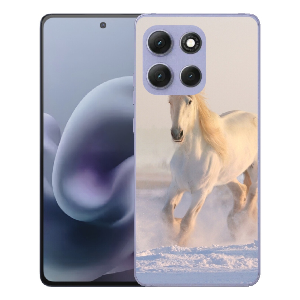 mmCase géltok a Motorola Moto G86 Power 5G-hez – ló a hóban
