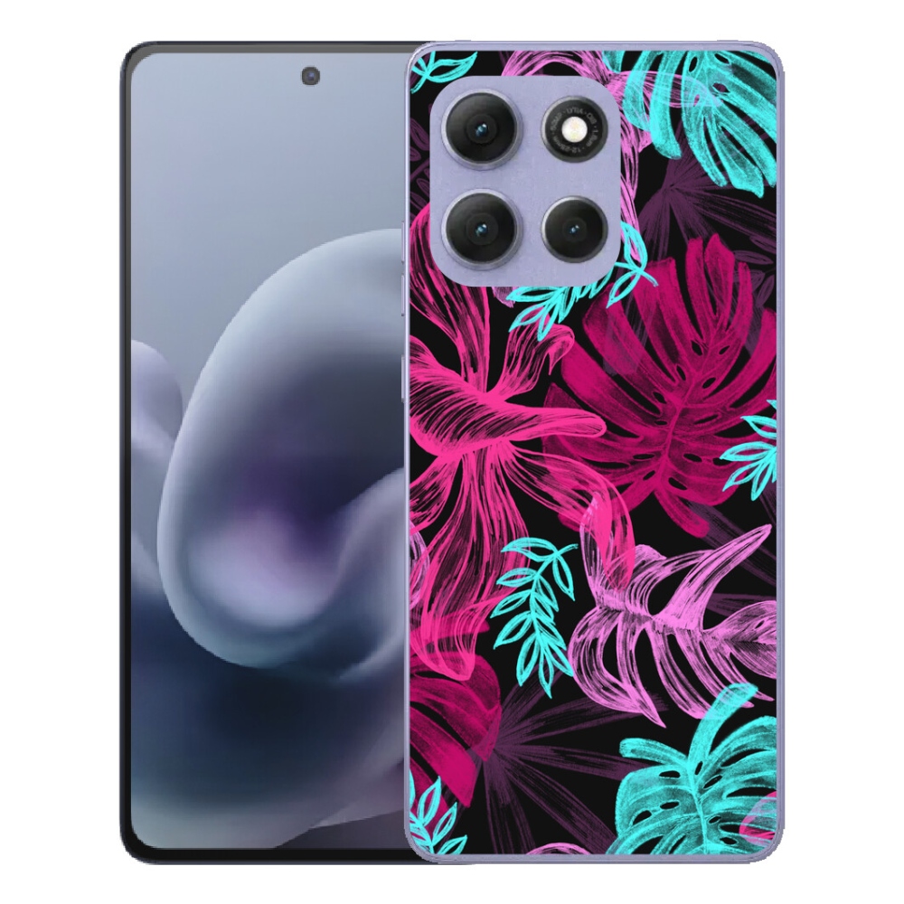 mmCase gél tok a Motorola Moto G86 Power 5G-hez – virágok 1