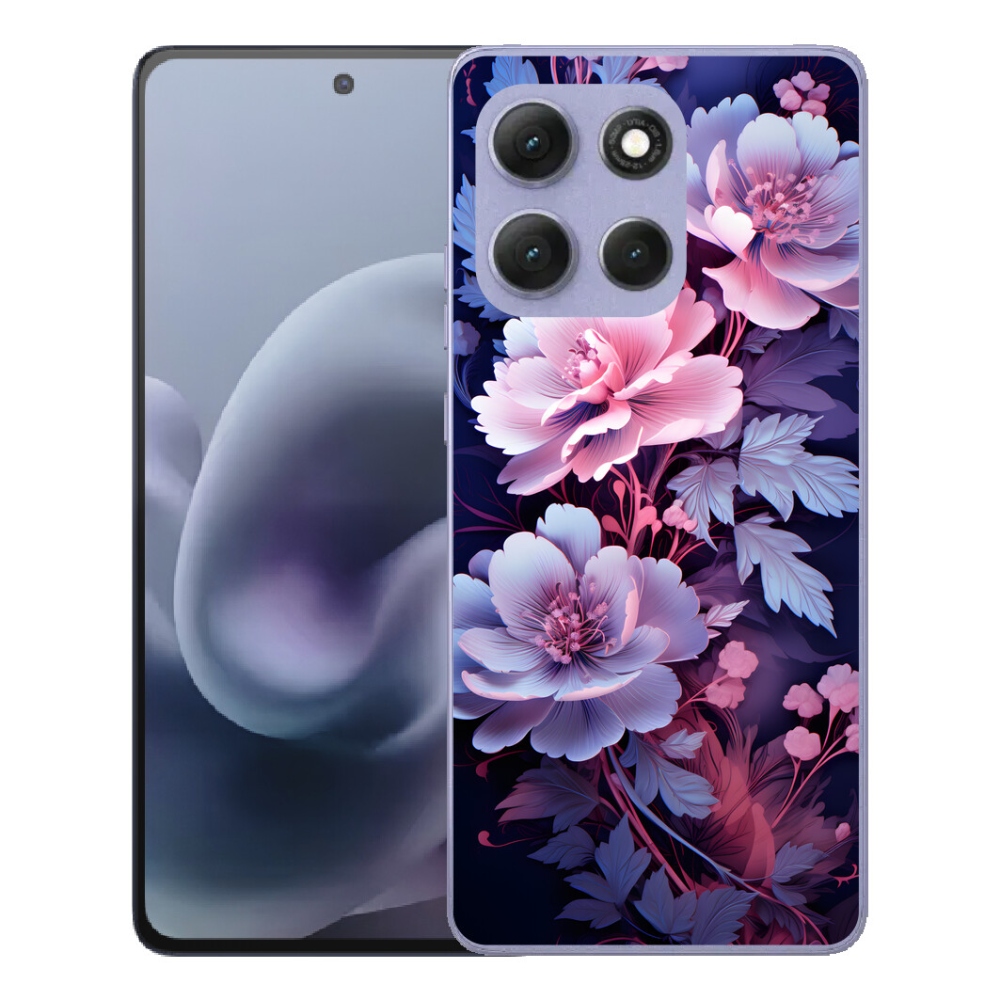 mmCase gél tok a Motorola Moto G86 Power 5G-hez – virágok 11