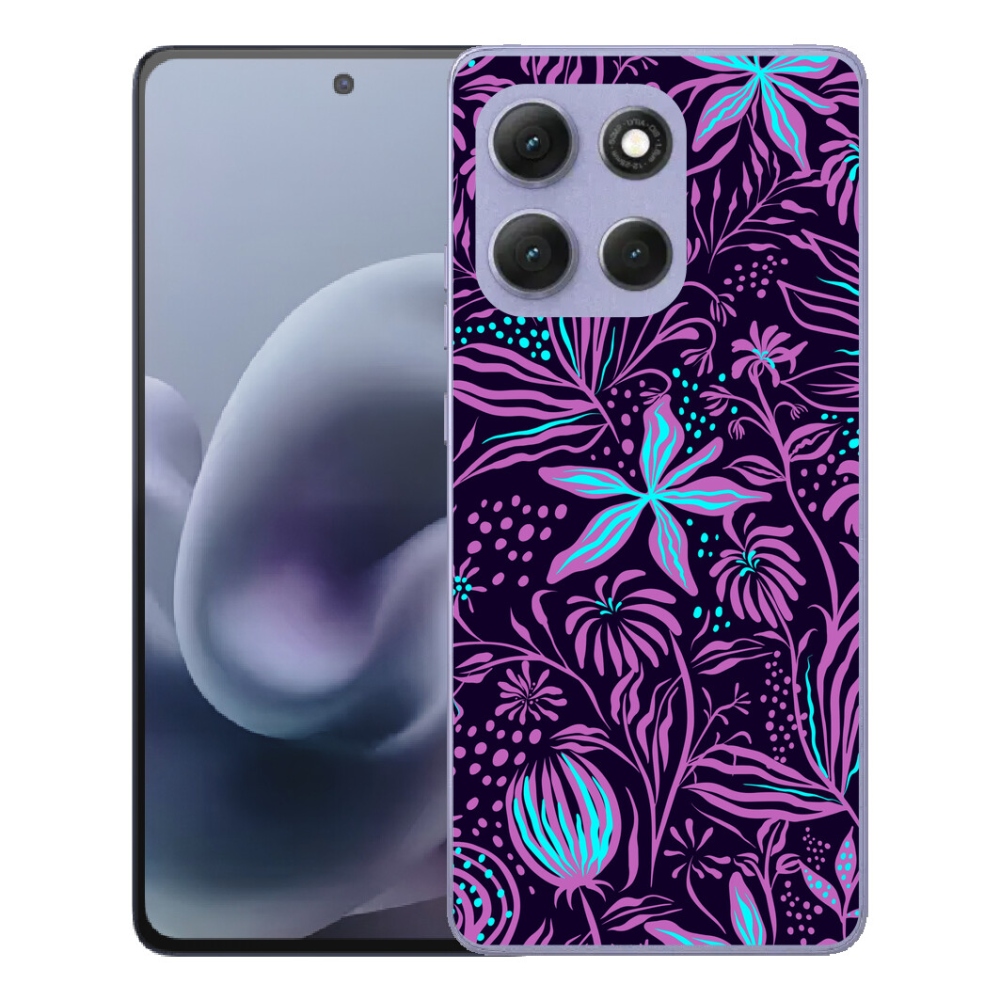 mmCase gél tok a Motorola Moto G86 Power 5G-hez – virágok 2