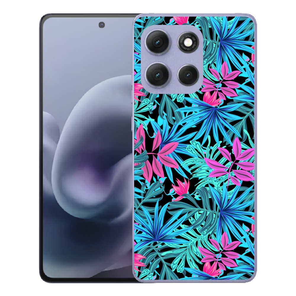 mmCase gél tok a Motorola Moto G86 Power 5G-hez – virágok 3
