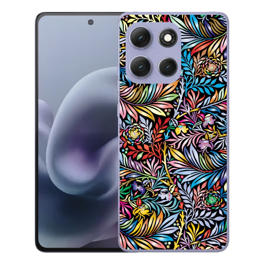 mmCase gél tok a Motorola Moto G86 Power 5G-hez – virágok 5