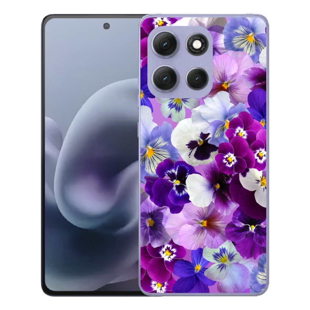 mmCase gél tok a Motorola Moto G86 Power 5G-hez – virágok 9
