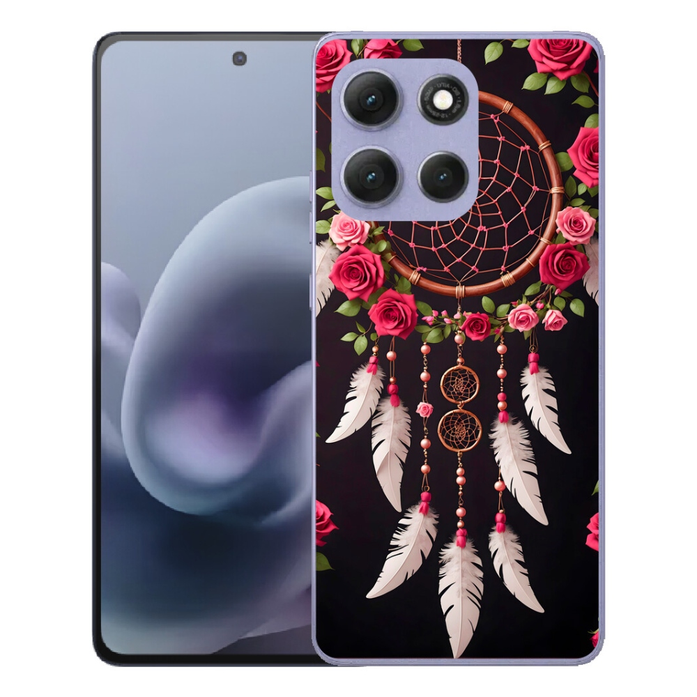 mmCase géltok a Motorola Moto G86 Power 5G-hez – álomfogó rózsákkal