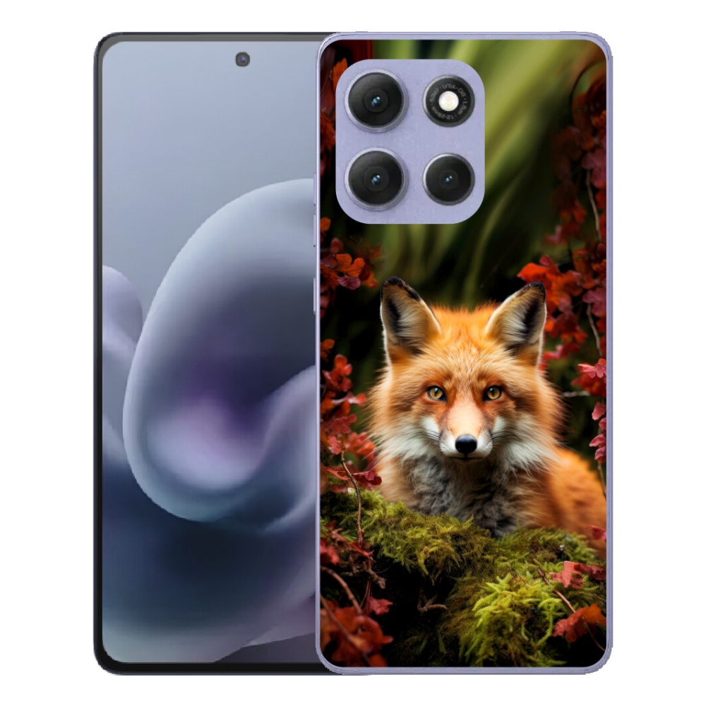 mmCase géltok a Motorola Moto G86 Power 5G-hez – róka az erdőben