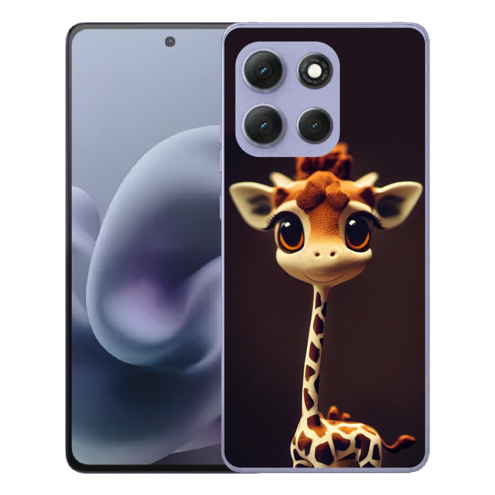 mmCase gél tok a Motorola Moto G86 Power 5G-hez – kis zsiráf