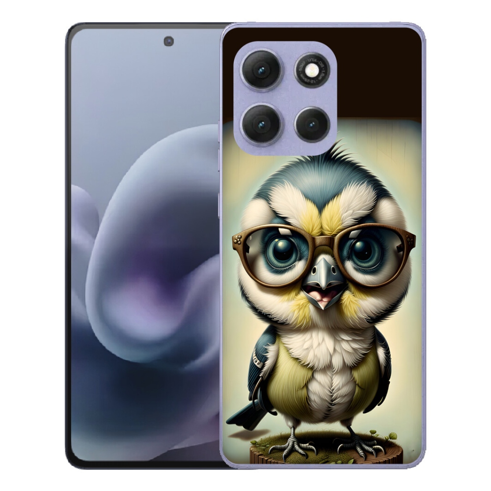mmCase gél tok a Motorola Moto G86 Power 5G-hez – szemüveges gyerek