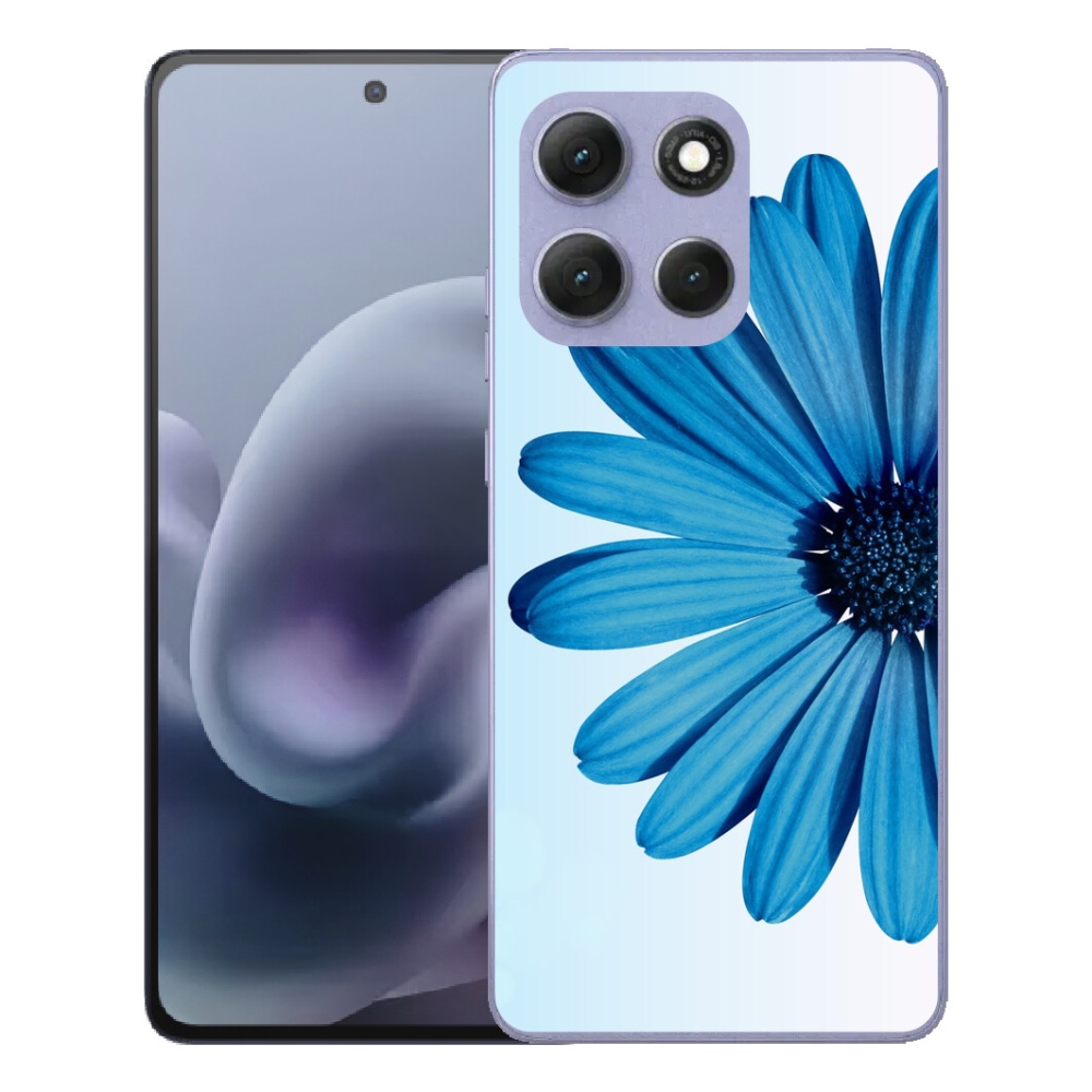 mmCase géltok a Motorola Moto G86 Power 5G-hez – kék margaréta