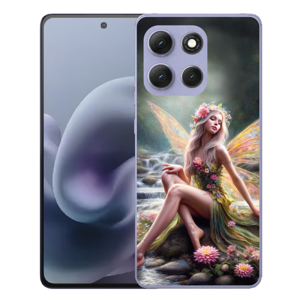 mmCase géltok a Motorola Moto G86 Power 5G-hez – pillangós nő 1