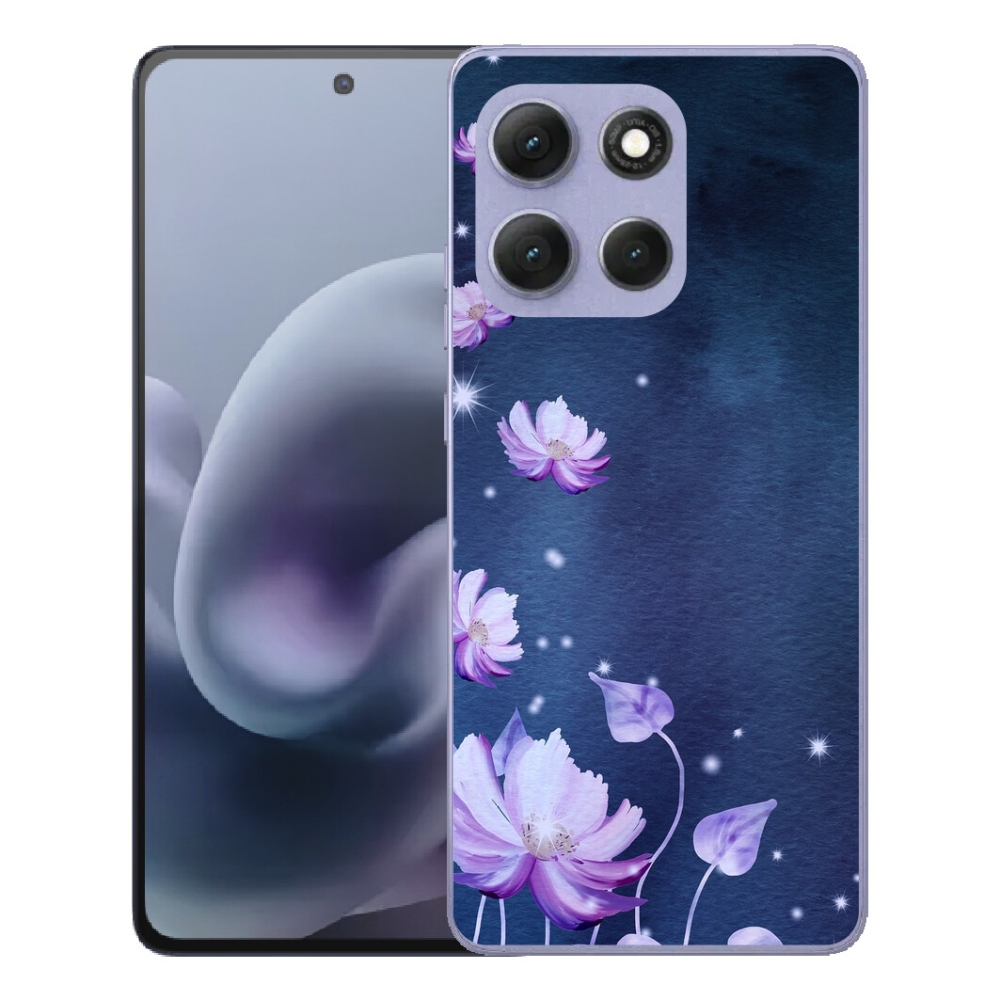mmCase géltok a Motorola Moto G86 Power 5G-hez – hulló virágok