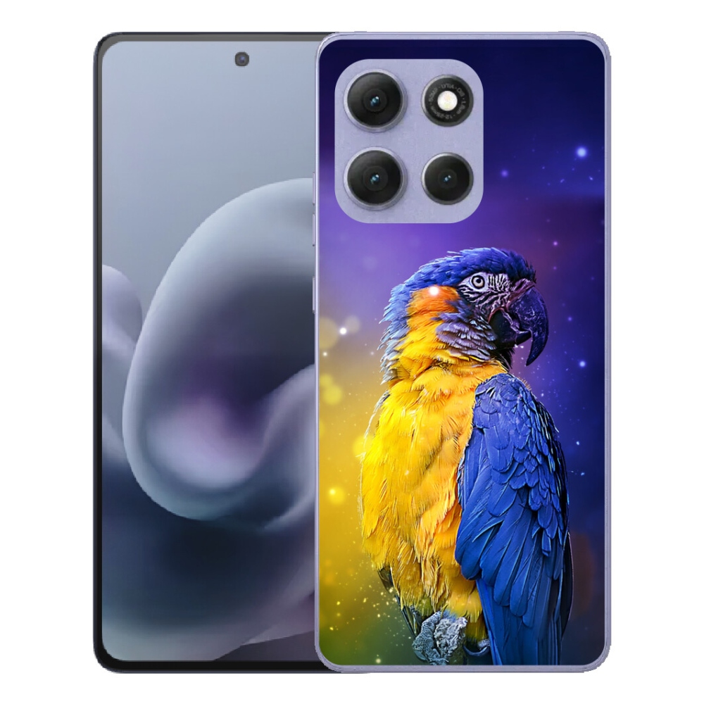 mmCase gél tok a Motorola Moto G86 Power 5G-hez – ara papagáj 1