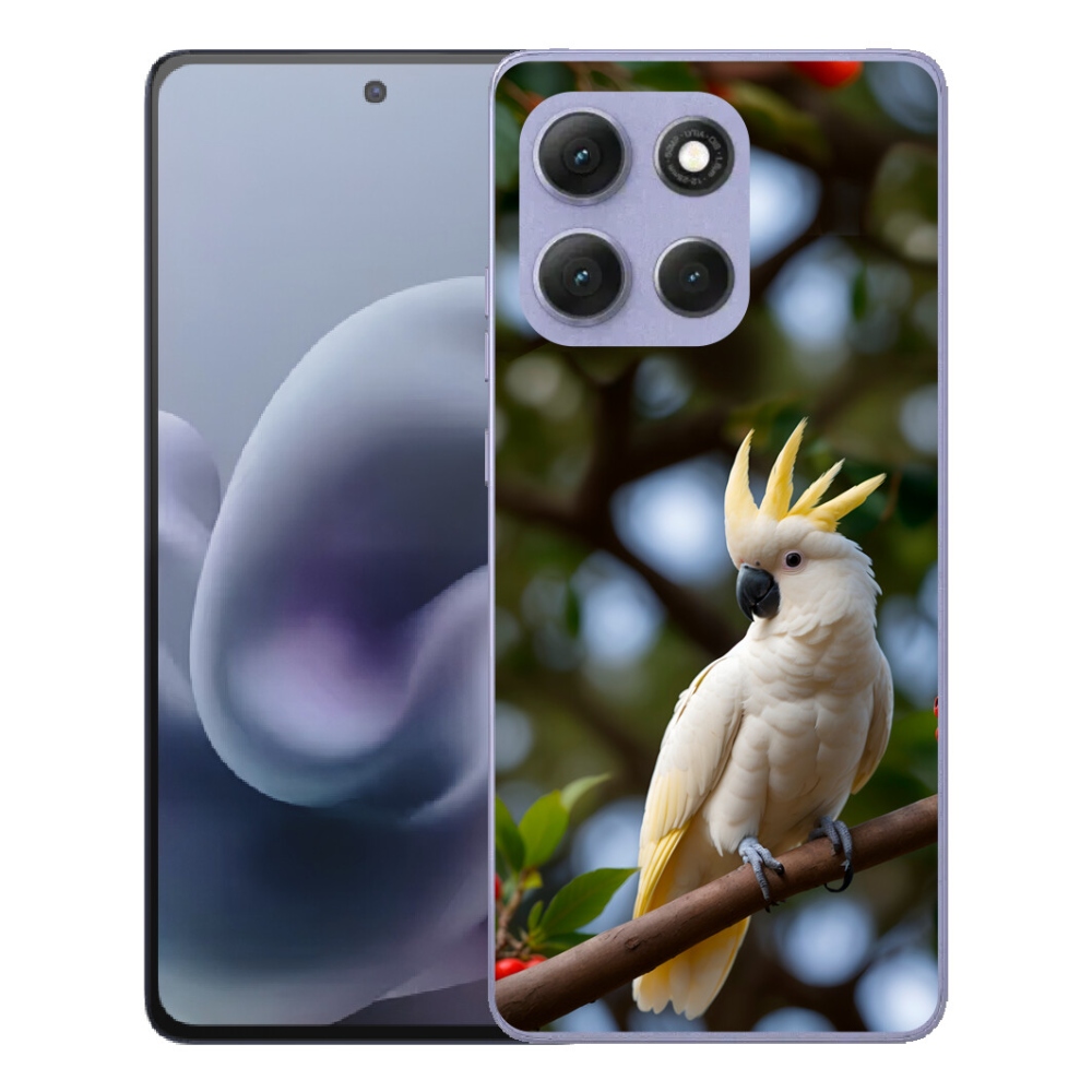 mmCase géltok a Motorola Moto G86 Power 5G-hez – kakadu papagáj 3