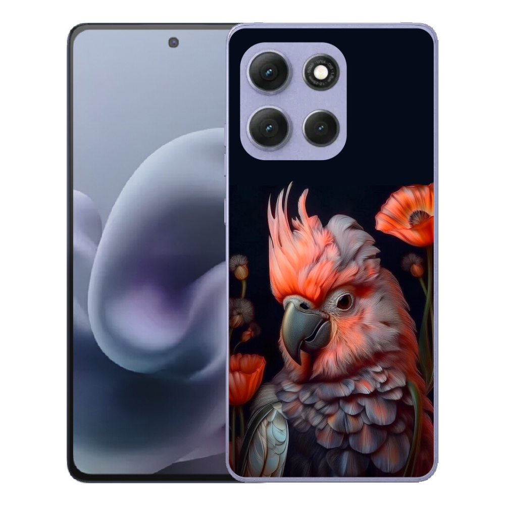 mmCase gél tok a Motorola Moto G86 Power 5G-hez – színes kakadu papagáj